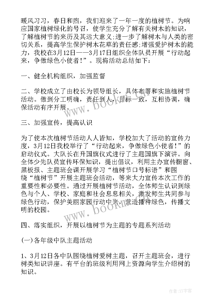 2023年种植活动的总结(通用5篇)