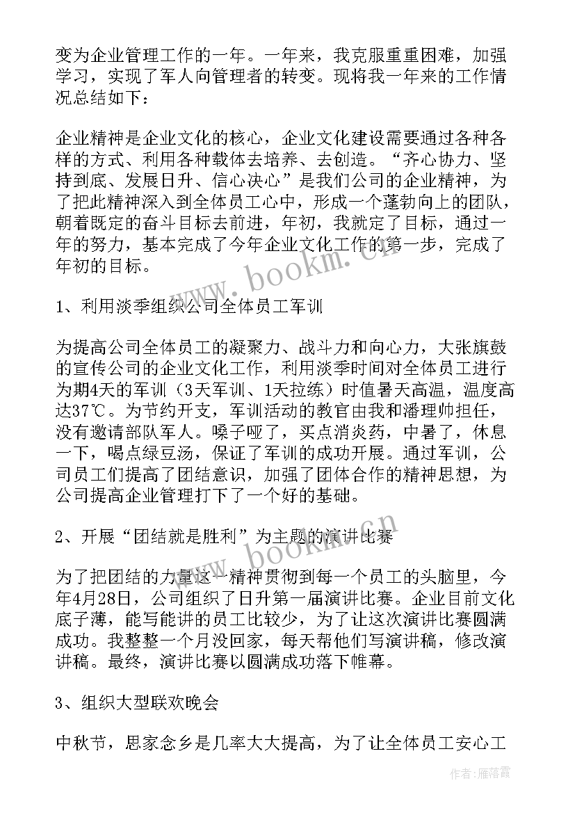 2023年个人公司年度工作总结(优质10篇)