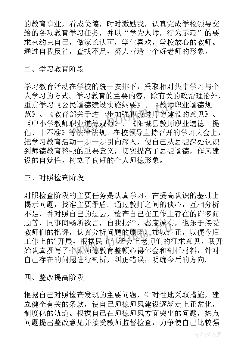 2023年师德师风自我总结及申请等级(通用5篇)