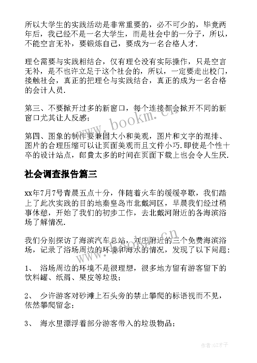 2023年社会调查报告 社会调查报告精华(实用5篇)