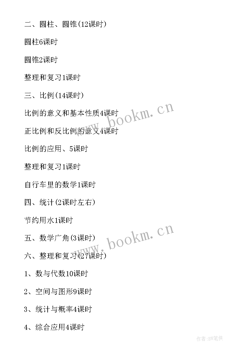 小学六年级数学教学计划做 小学六年级数学教学计划(通用5篇)