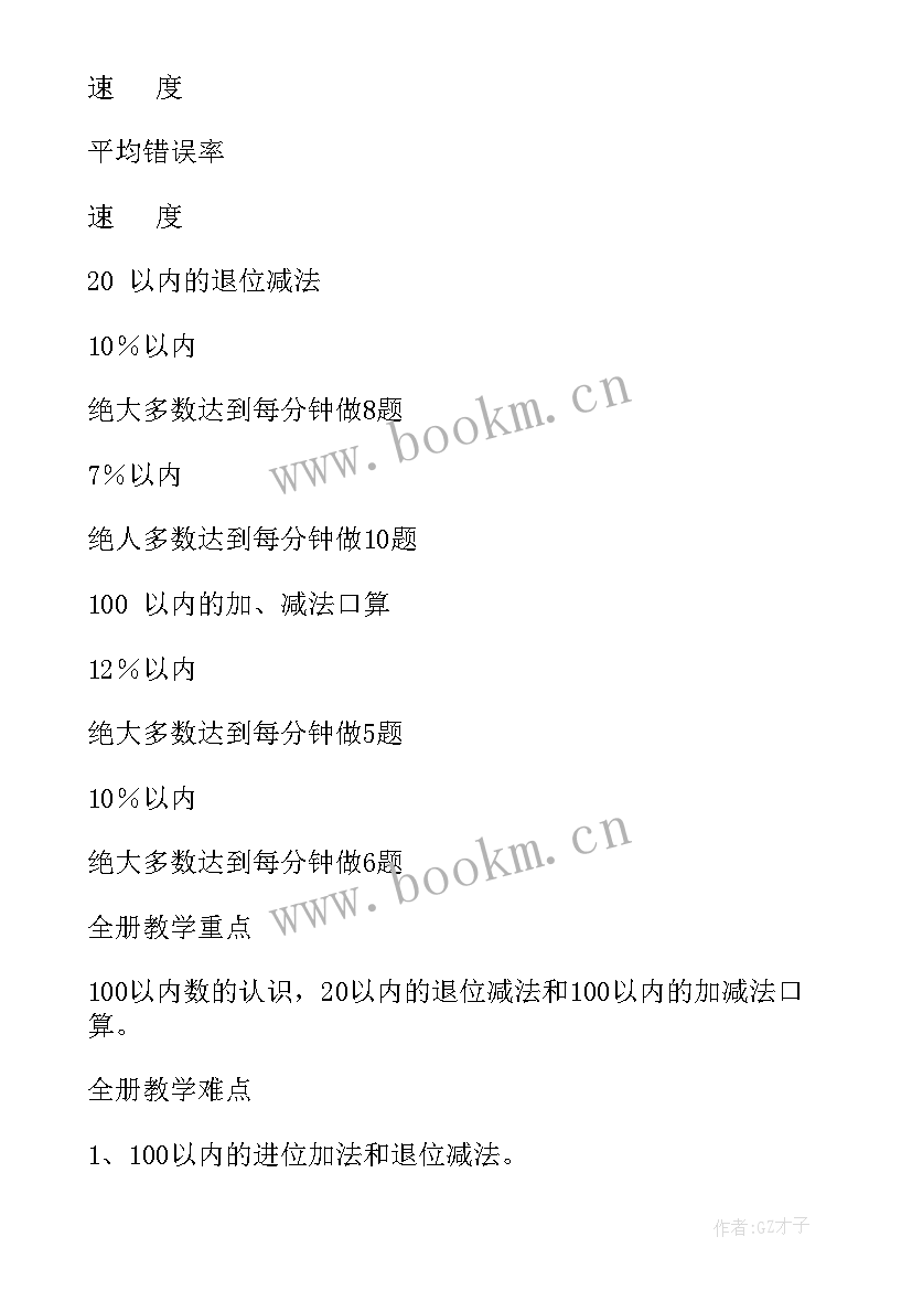 最新人教版一年级数学教学 人教版一年级数学教学设计(优质5篇)