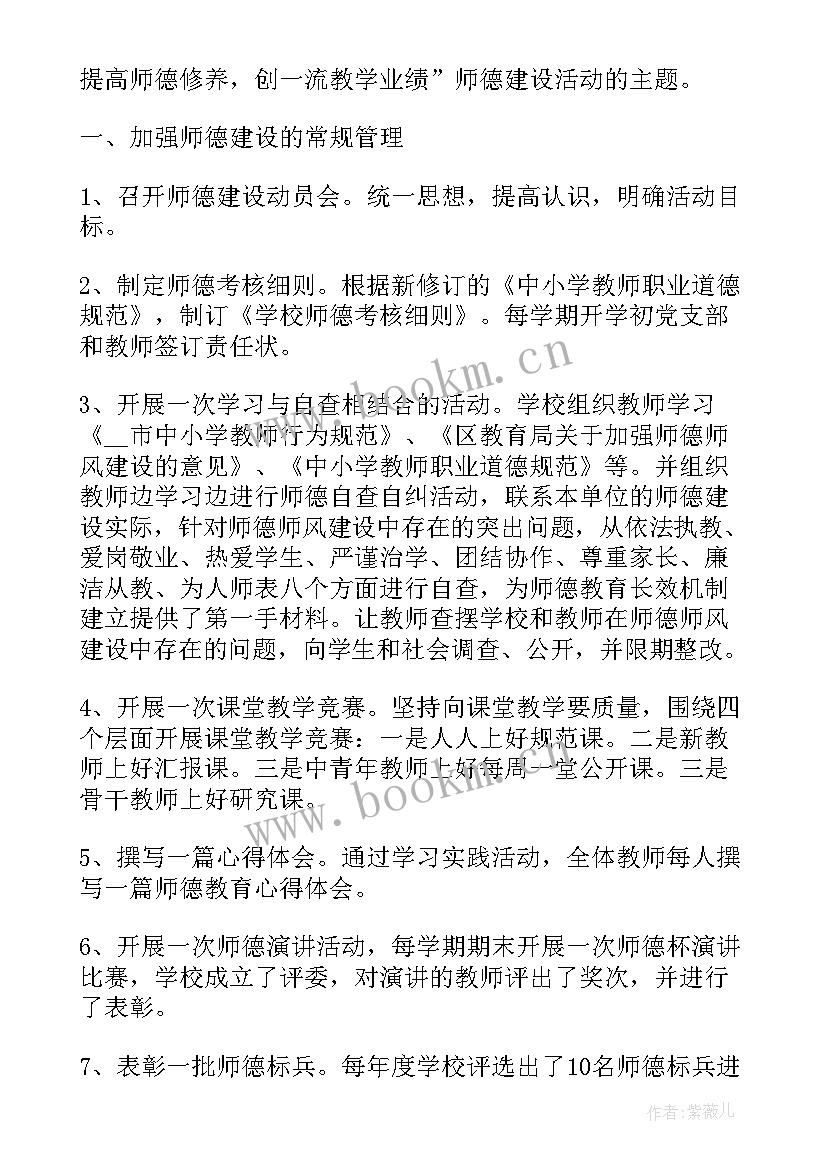 最新小学教师师德个人自评总结 小学教师师德个人总结(精选5篇)