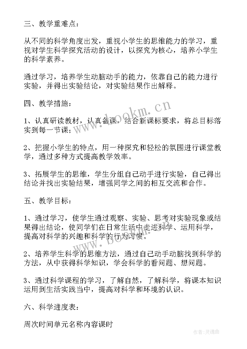 2023年六年级科学书冀教版电子版 苏教版六年级科学教学计划(汇总10篇)