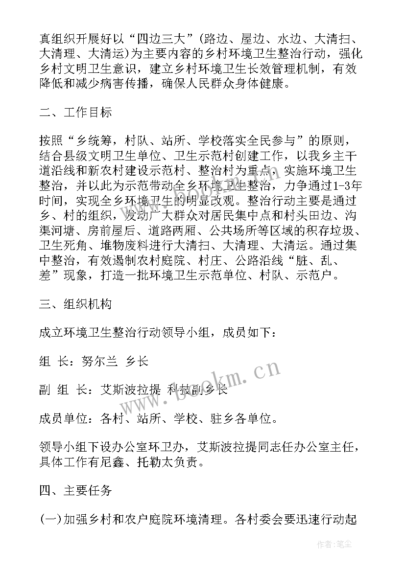 2023年环境整治工作总结(模板6篇)