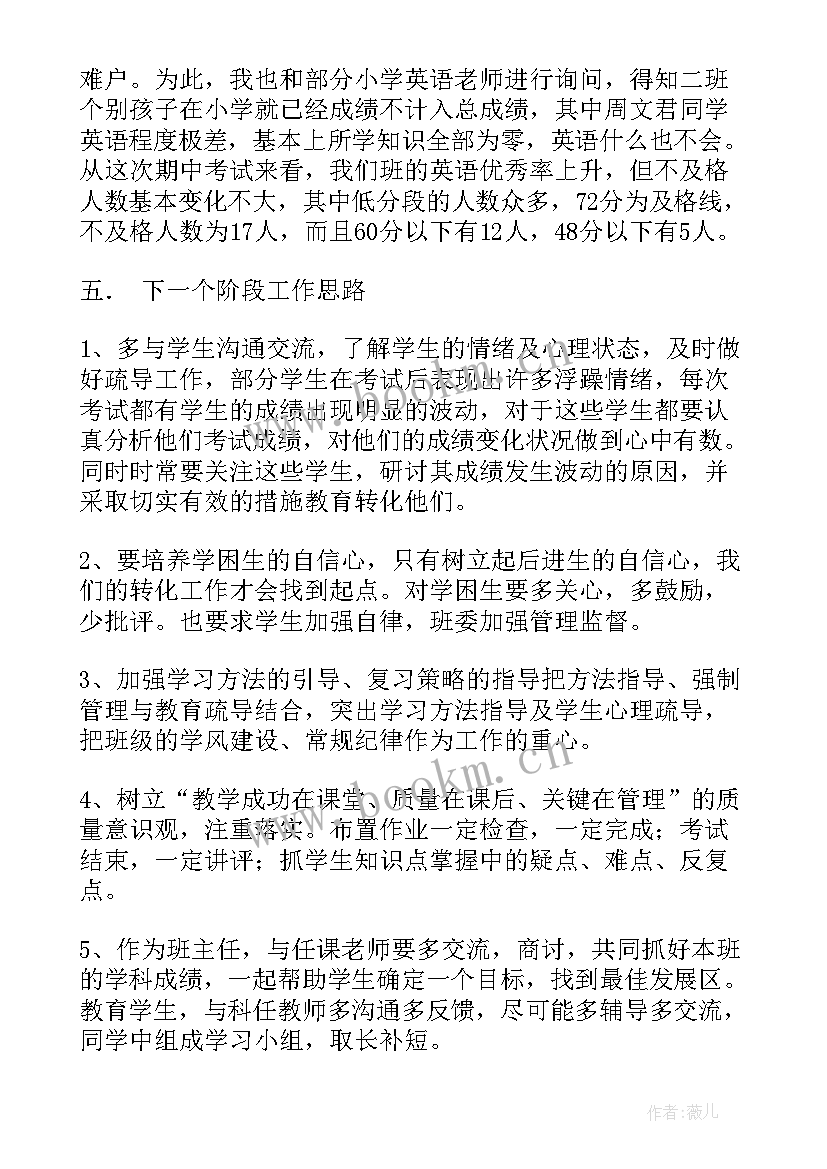 2023年七年级期中数学成绩分析报告 七年级数学期试成绩分析(大全5篇)