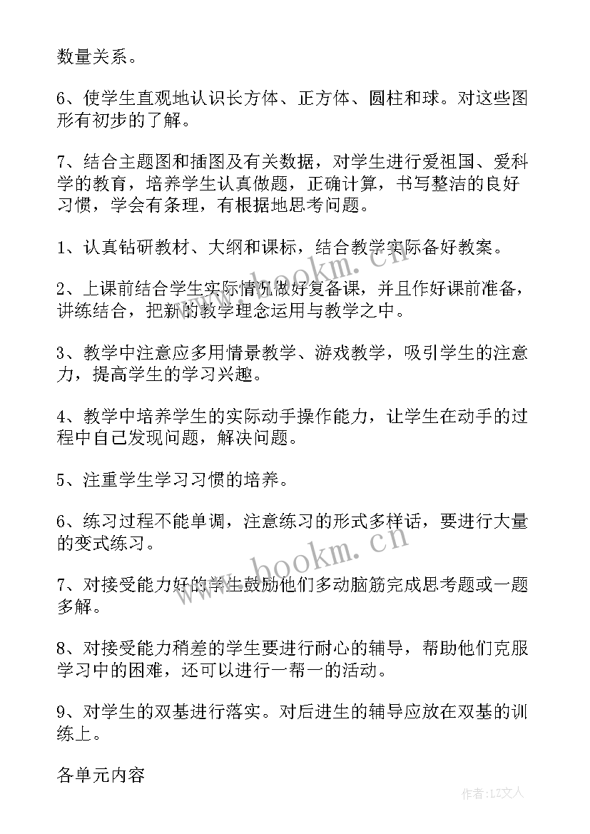 最新小学一年级数学第一学期教育教学工作总结(优秀7篇)