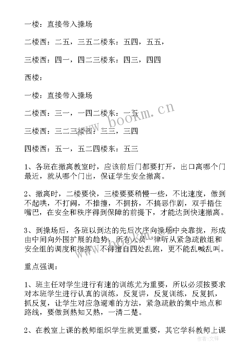 2023年应急疏散演练方案总结(优秀5篇)