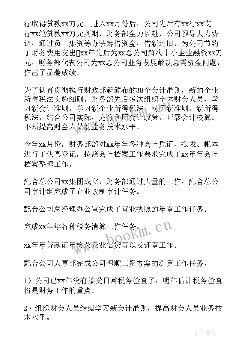 最新学校财务工作总结及工作计划 财务个人年终工作总结(大全9篇)