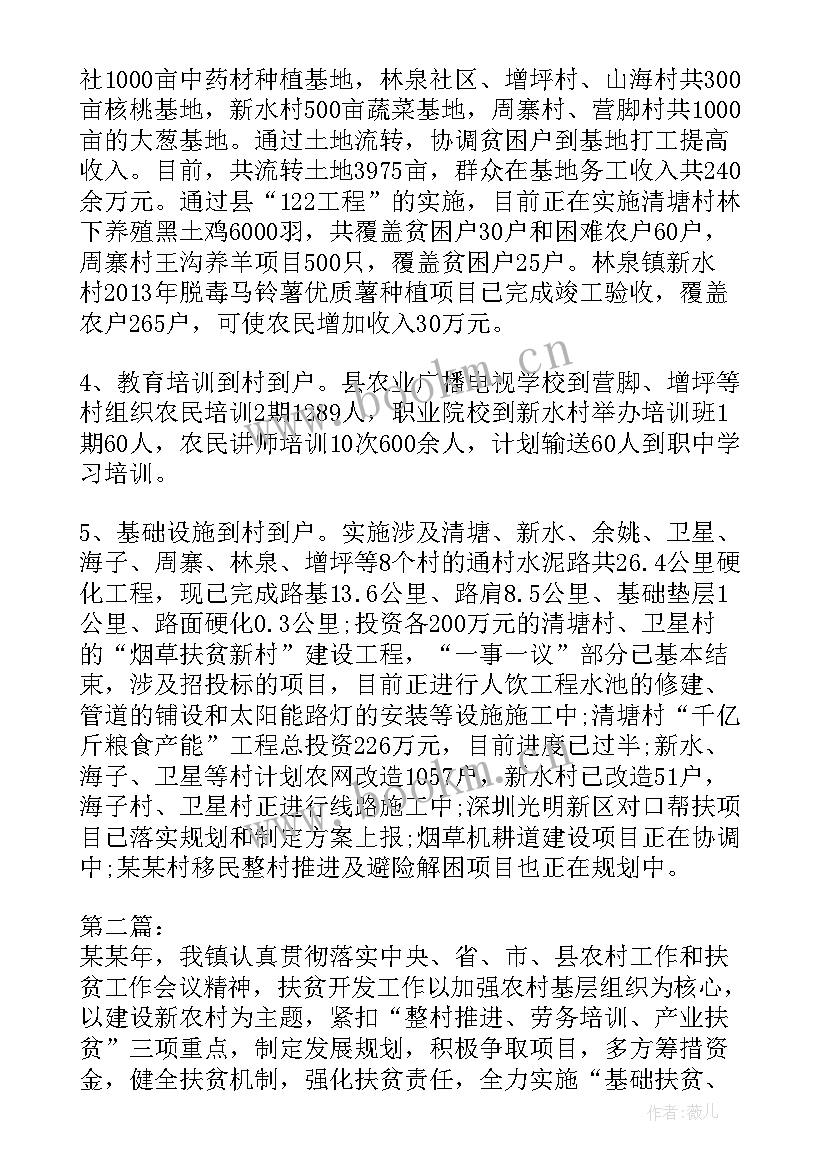 精准扶贫年度总结 精准扶贫年度工作总结(大全5篇)