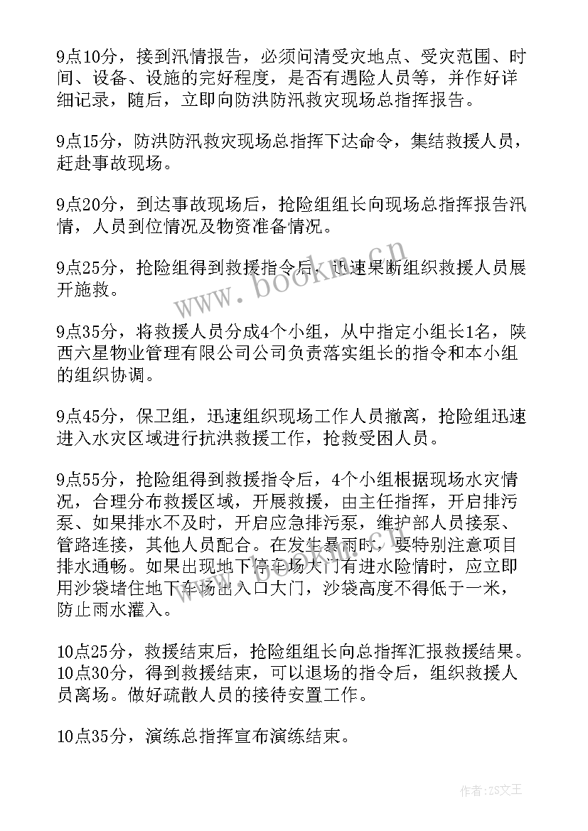 2023年水厂防洪防汛应急预案 防汛防洪应急预案(模板6篇)