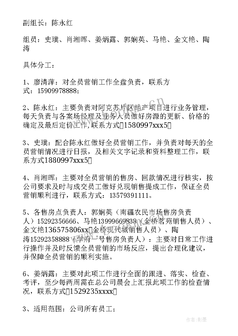 最新房地产的推销方案 房地产营销方案(模板5篇)