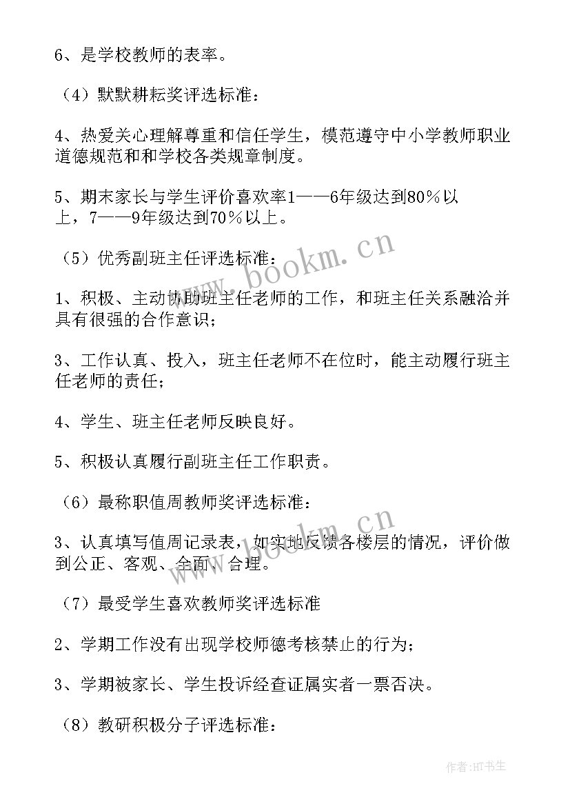 评优评先方案里体现信息技术 学校教师评优评先方案(优质5篇)