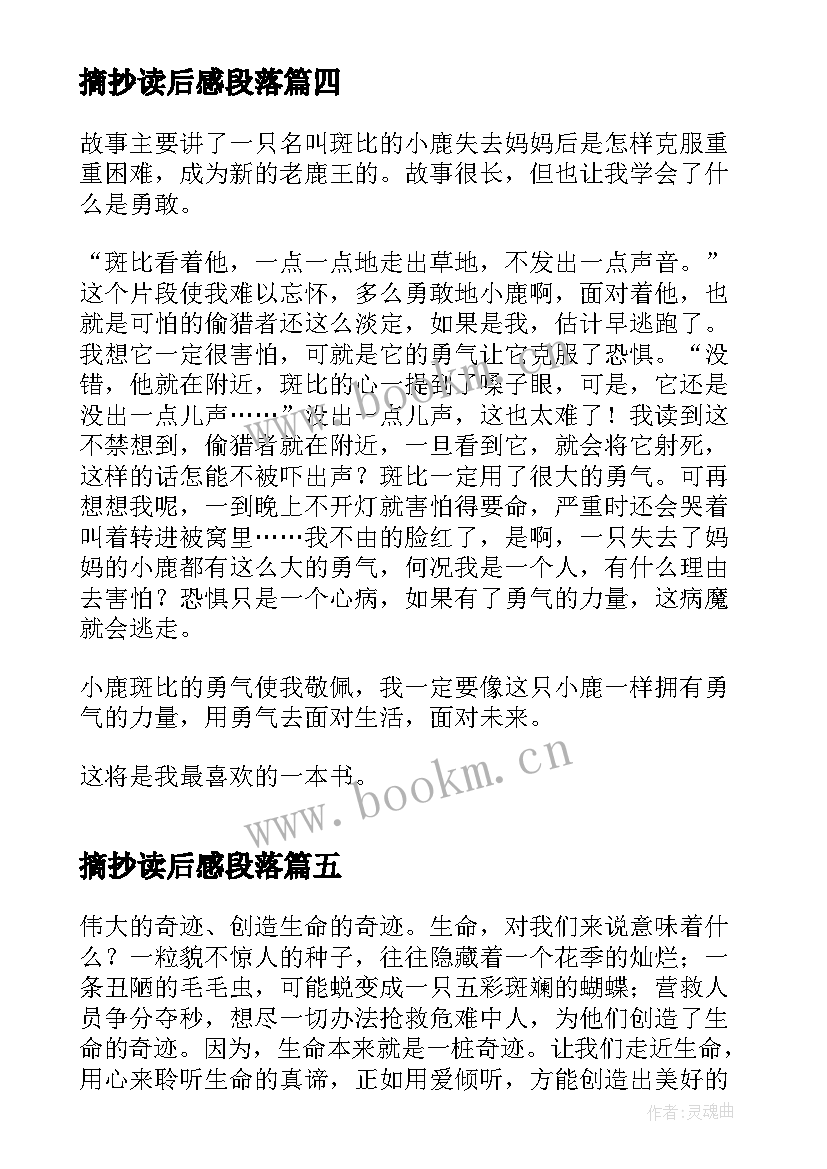 摘抄读后感段落 西游记摘抄加读后感(模板7篇)