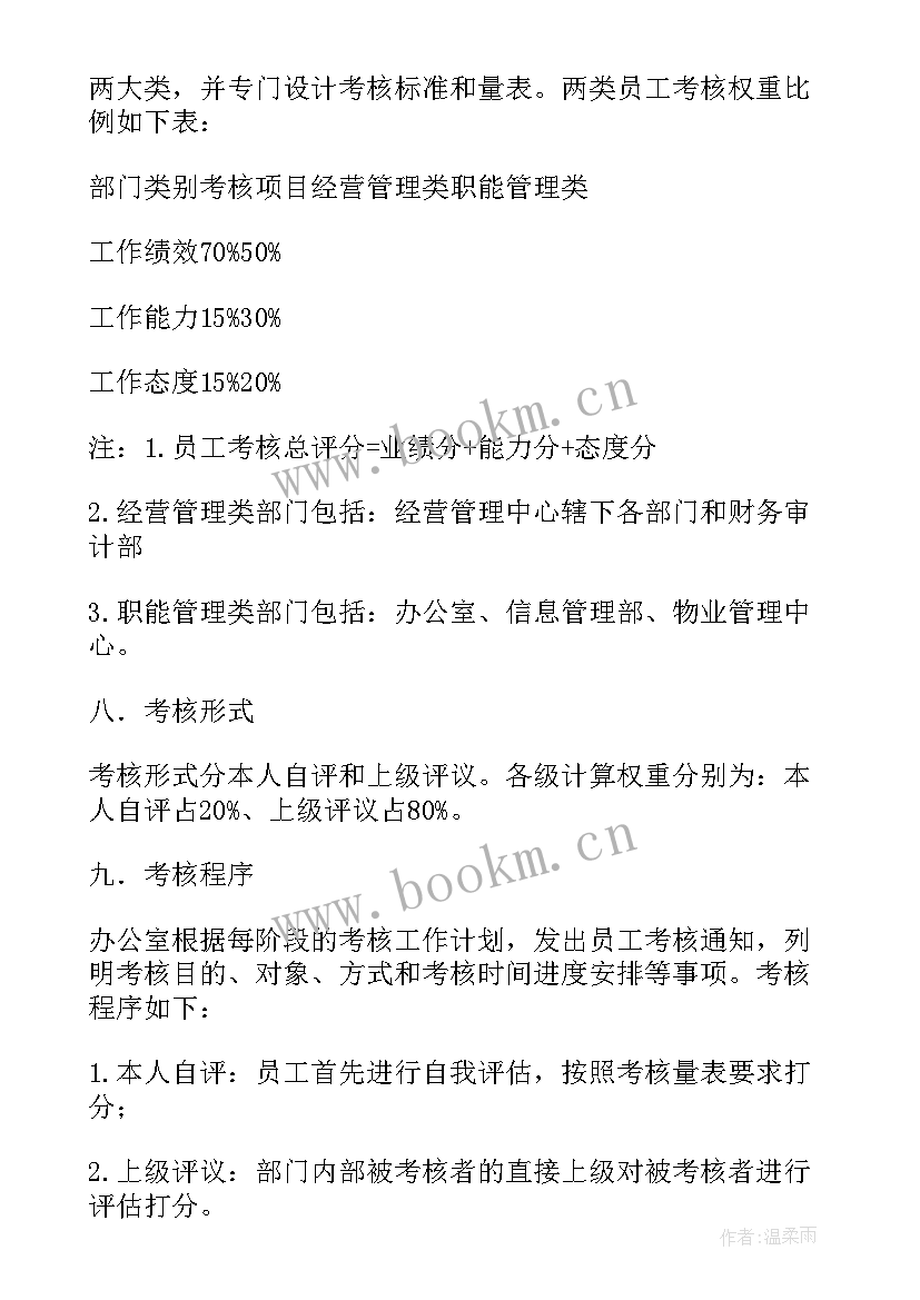 员工绩效考核实施方案(大全8篇)