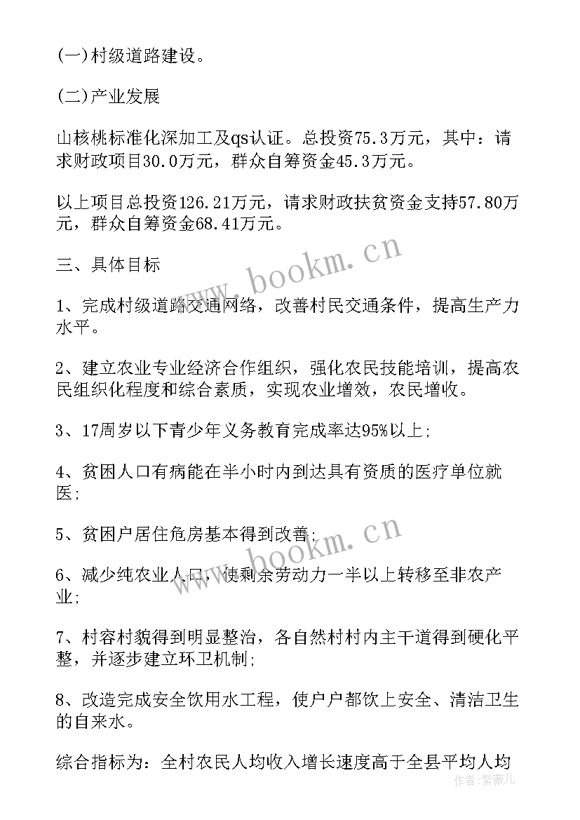 2023年扶贫项目工作督察方案(模板5篇)