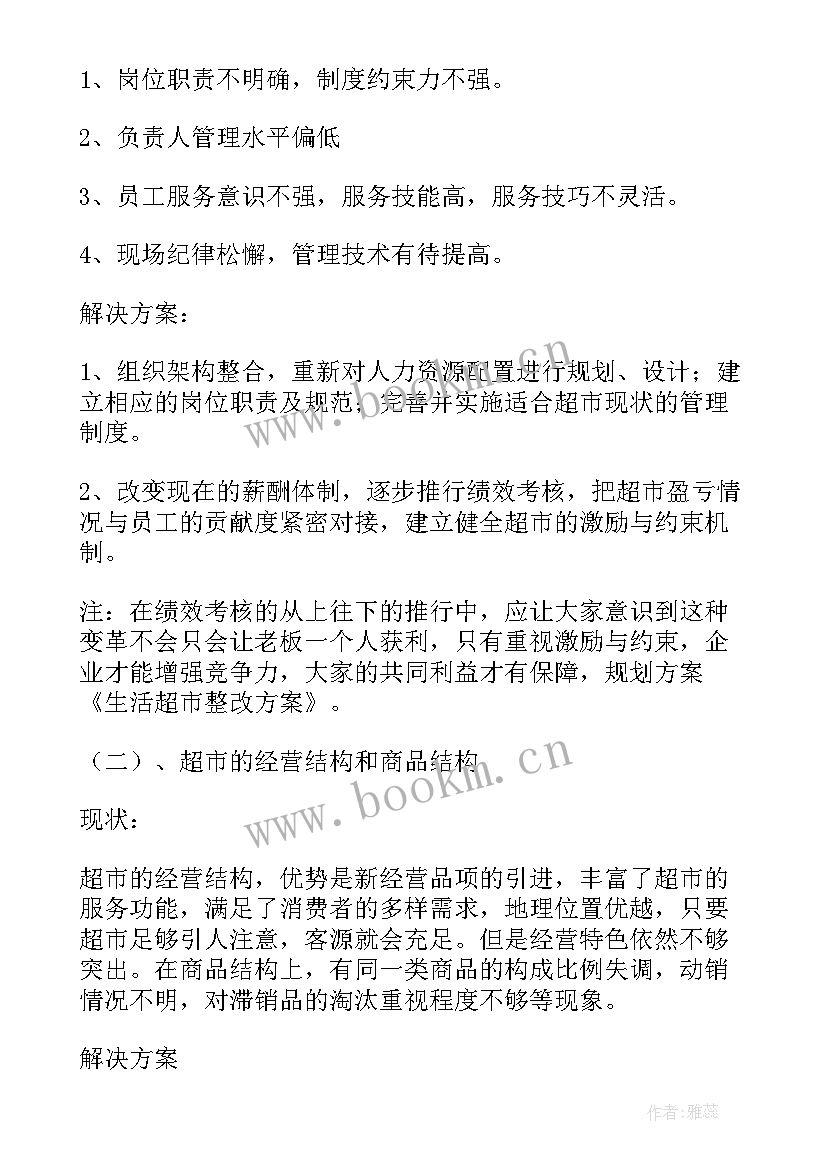 2023年社区超市经营方案(精选5篇)