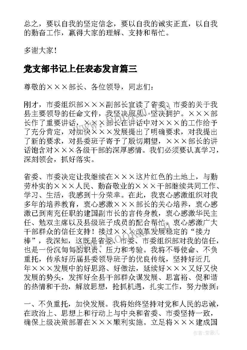 党支部书记上任表态发言 局长上任表态发言稿(精选9篇)