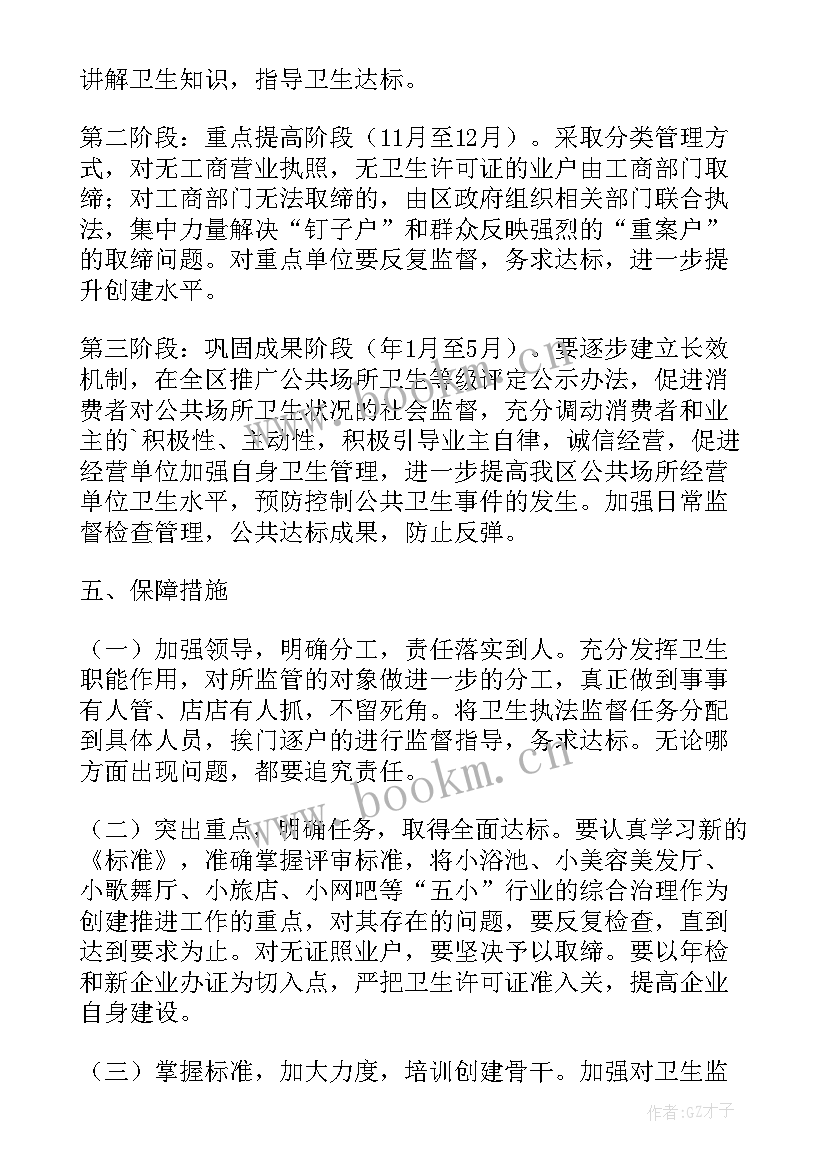 创建国家卫生县城实施方案乡镇(大全5篇)