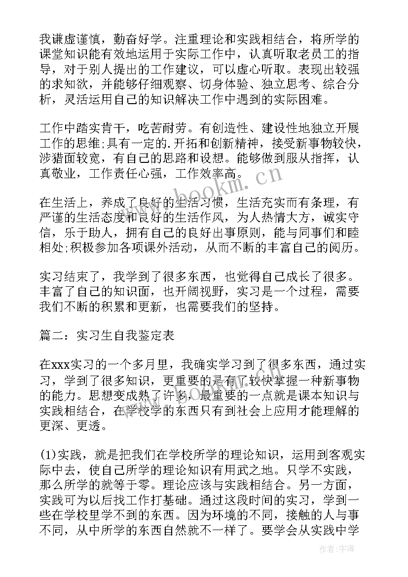 蔚来面试自我介绍 实习自我鉴定和心得体会(精选10篇)