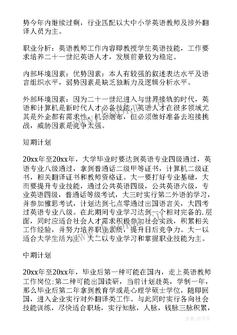 最新大学生职业规划自我小结 职业规划中的自我分析(汇总5篇)