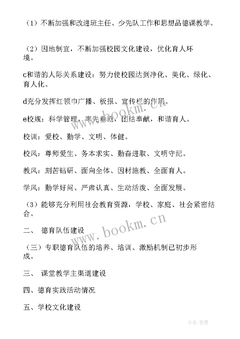 最新德育主任师德师风自查报告(优质5篇)