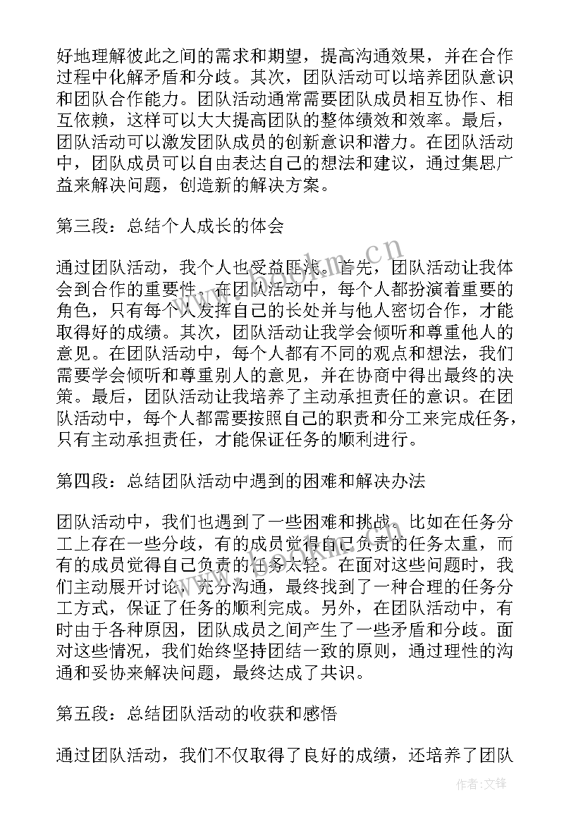 2023年落地活动总结(优秀10篇)