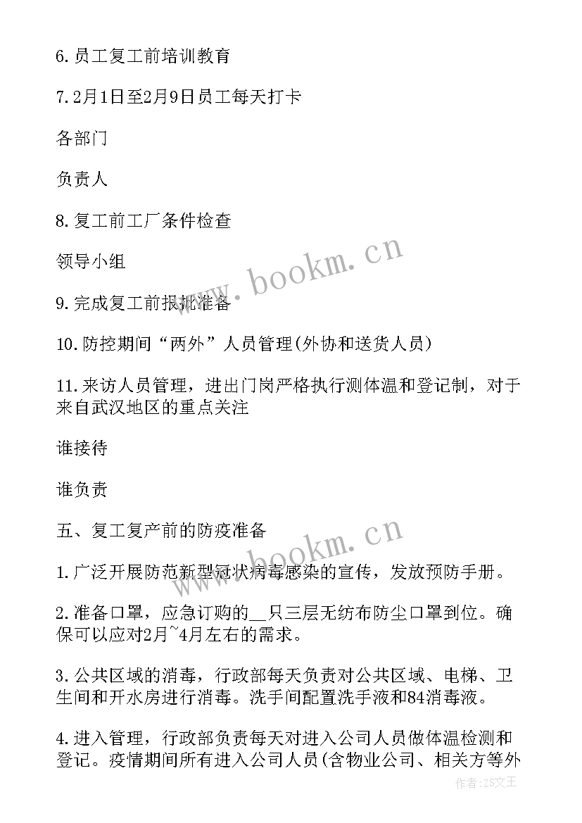 2023年疫情的建设性方案有哪些 疫情建设项目复工方案(优秀5篇)