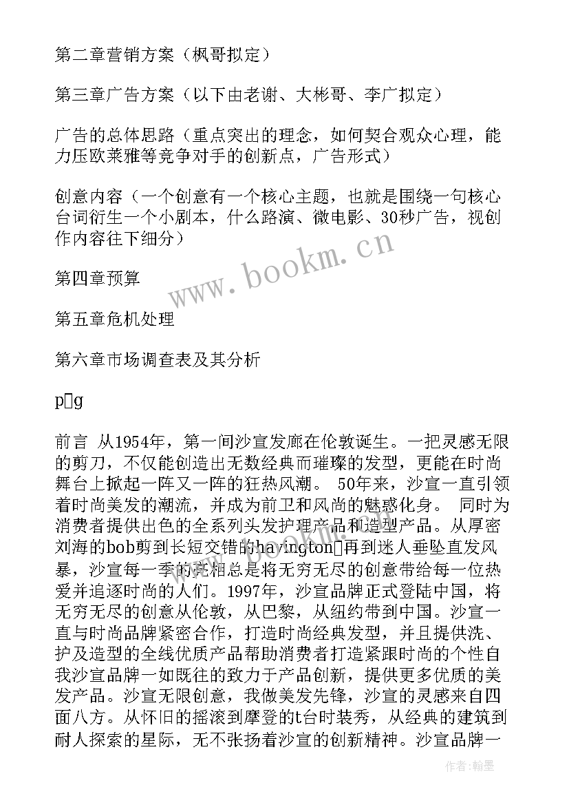 2023年某产品广告策划书 产品广告策划方案(大全5篇)