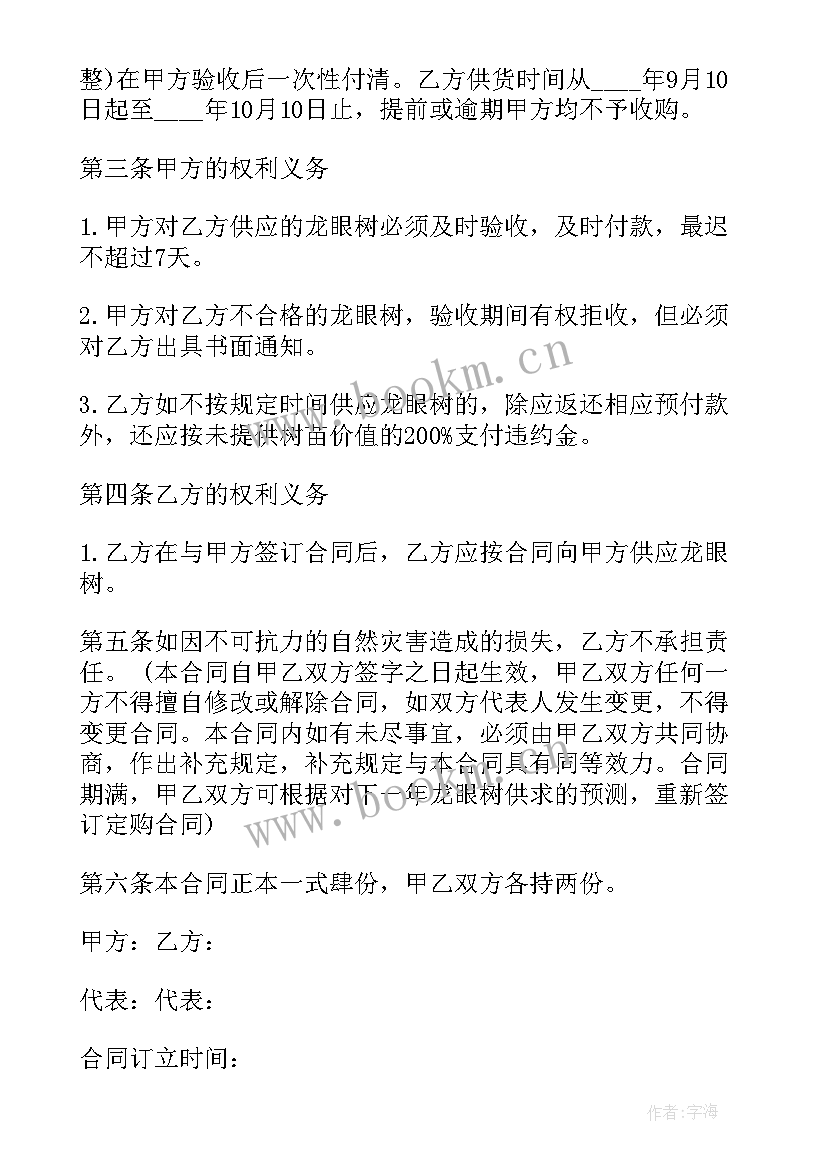 2023年果树土地租赁合同(实用6篇)