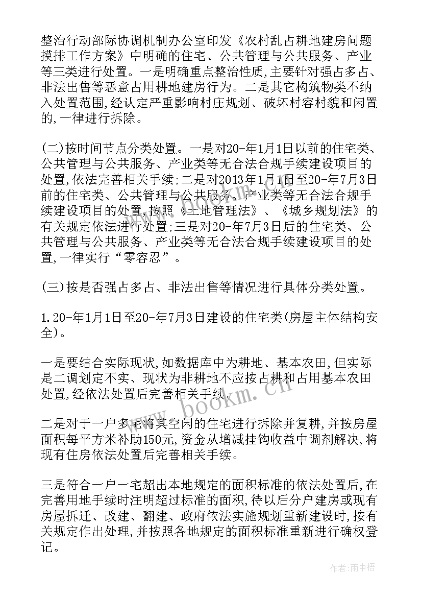 最新乱占耕地建房工作总结 农村乱占耕地建房问题整治工作总结(精选5篇)