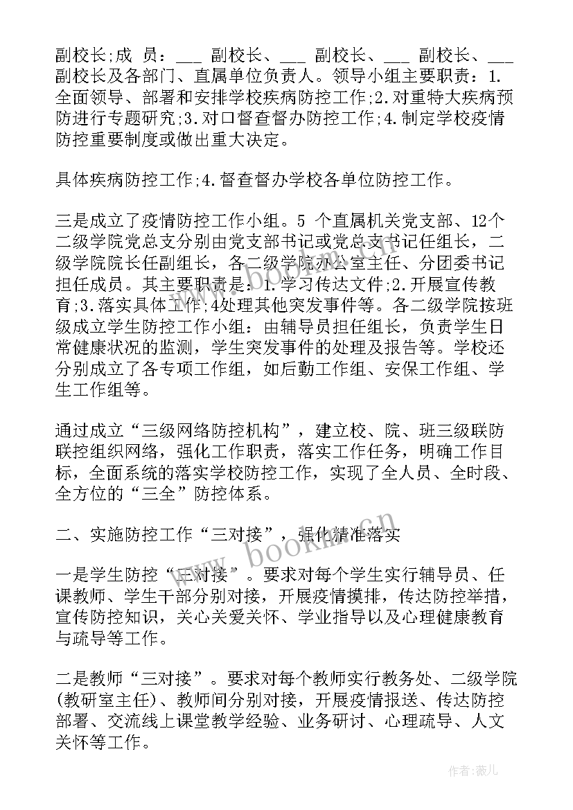 命案防控工作汇报 学校火灾防控工作总结(通用8篇)