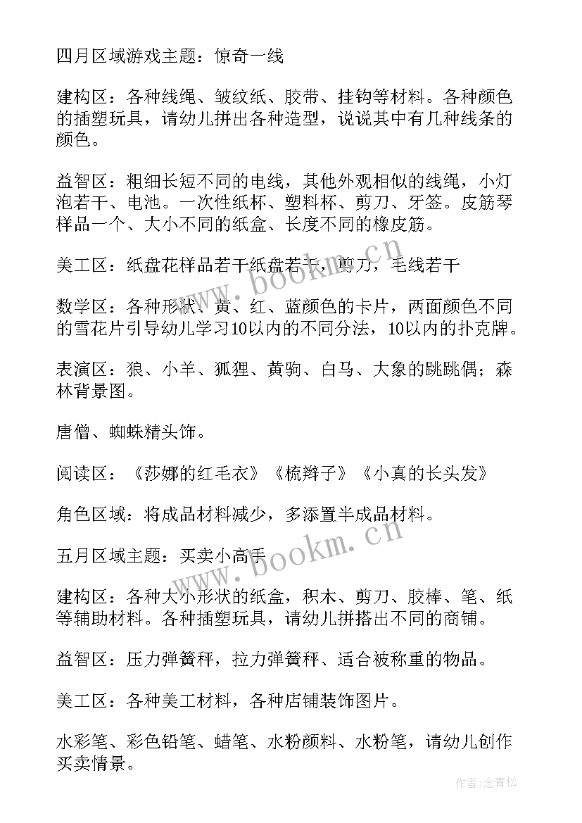 最新大班幼儿数学区域活动目标 幼儿园大班区域游戏活动方案(通用5篇)