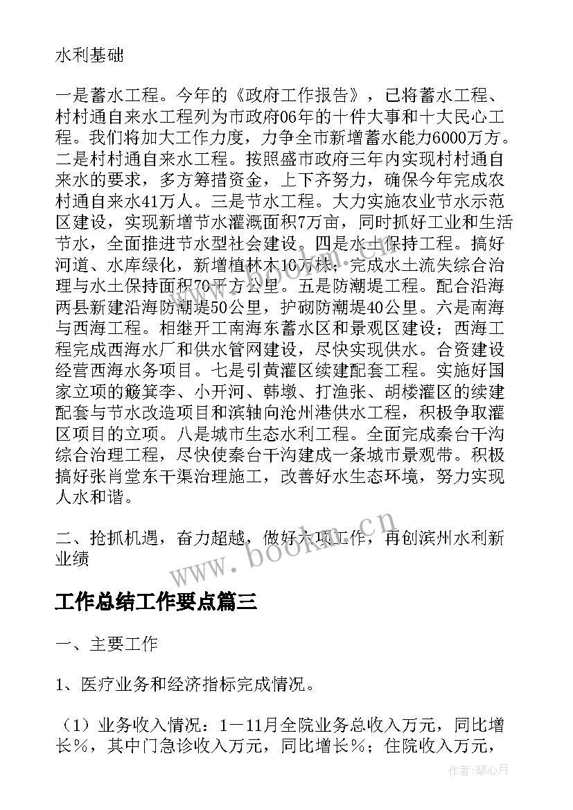 最新工作总结工作要点 县医院工作总结工作要点(实用5篇)