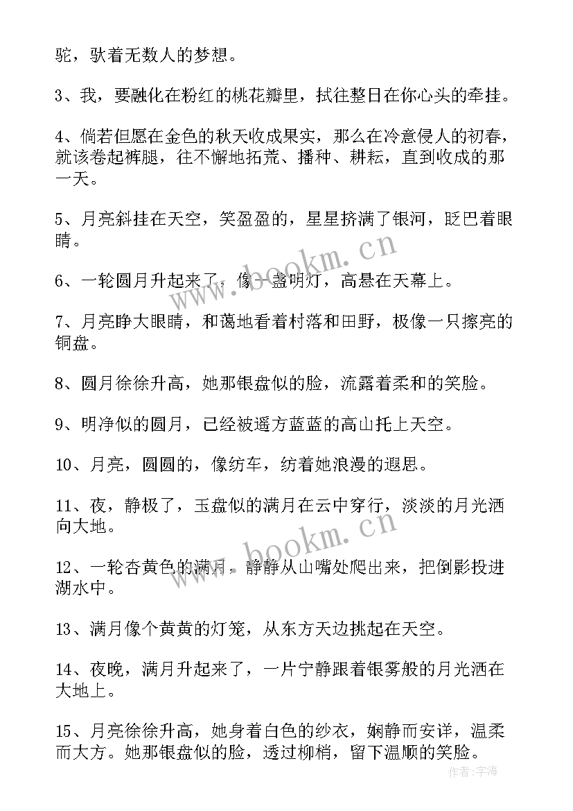 2023年初中好词好句好段摘抄及感悟 初中生常用好词好句好段摘抄(汇总10篇)