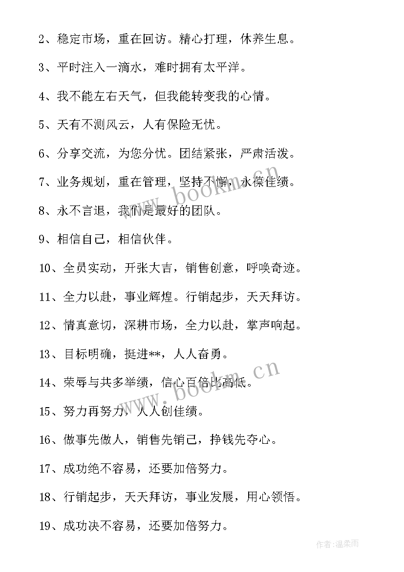 最新双十一激励口号霸气点的(汇总8篇)