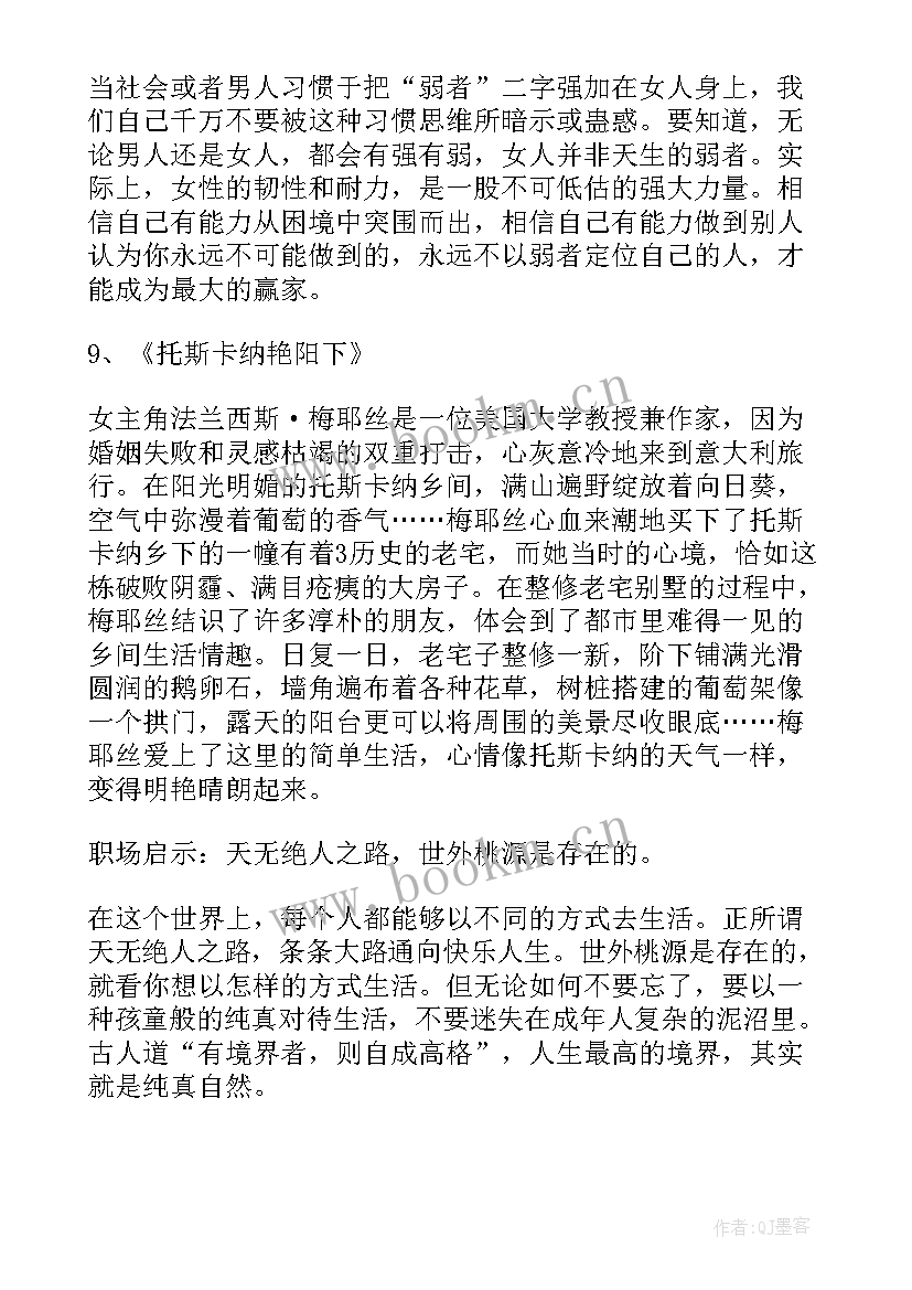 2023年职场励志电影国内电影(通用9篇)