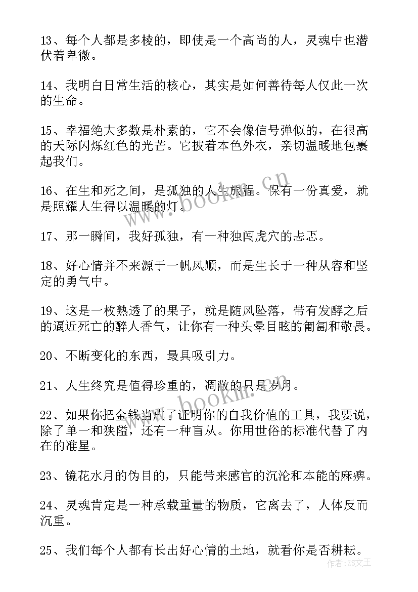 毕淑敏我很重要经典语录 毕淑敏遇见心得体会(优质16篇)