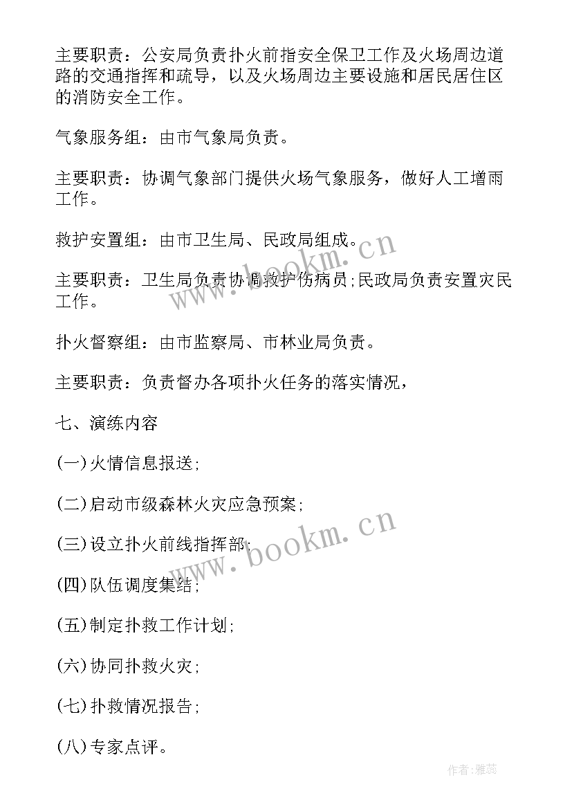 2023年森林防火演练工作总结报告 森林防火演练工作总结(优秀8篇)