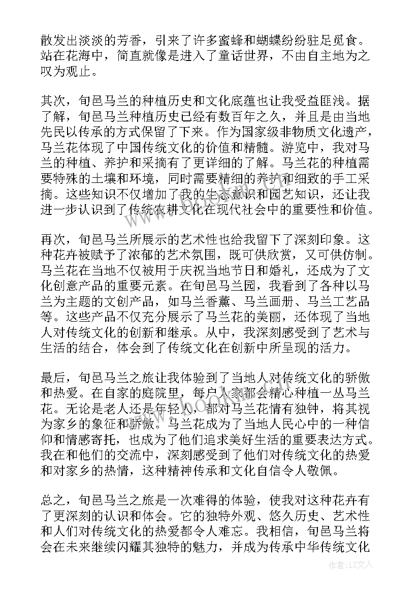 最新采马兰头三百字 旬邑马兰心得体会(大全18篇)