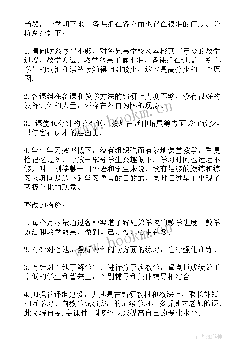 2023年八年级英语的年度工作总结 八年级英语组年度工作总结(通用19篇)