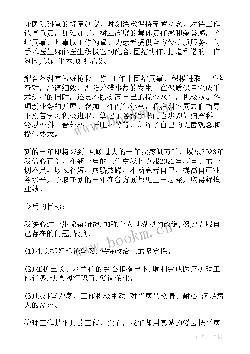 2023年护士总结报告(汇总11篇)