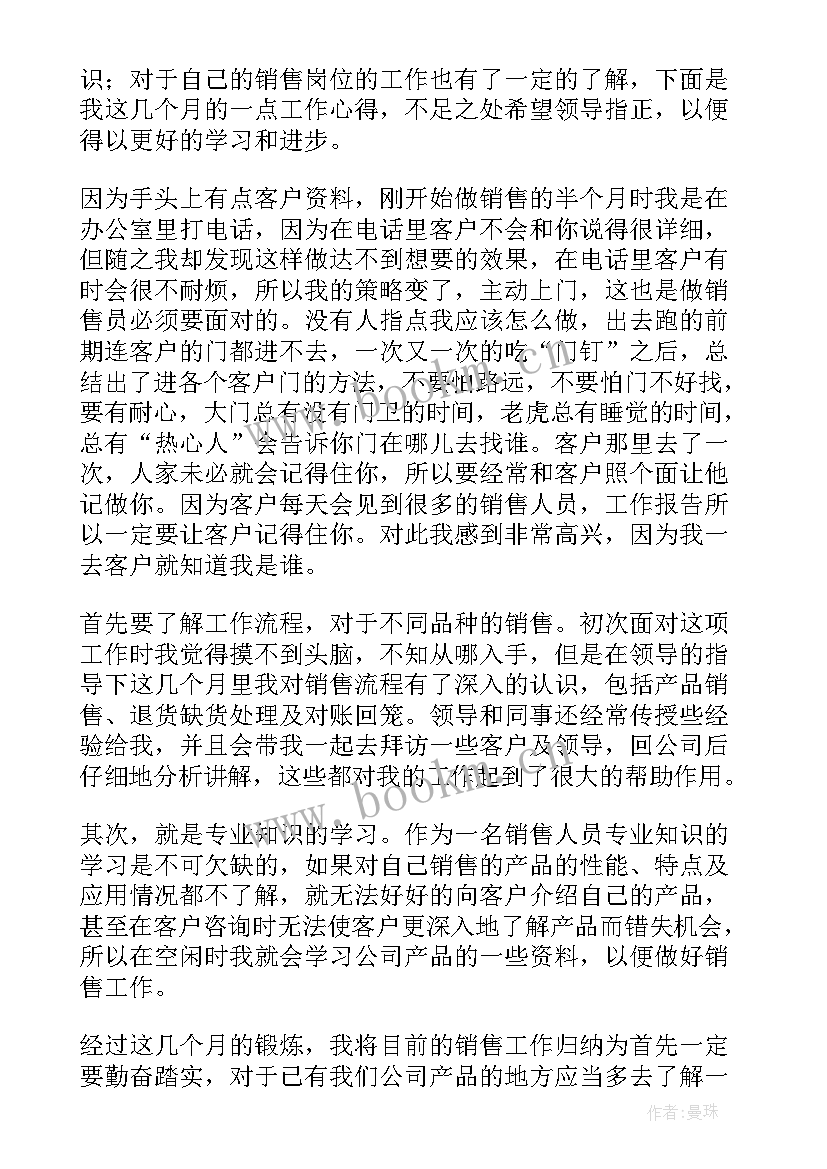 2023年医药销售员个人工作总结(大全19篇)