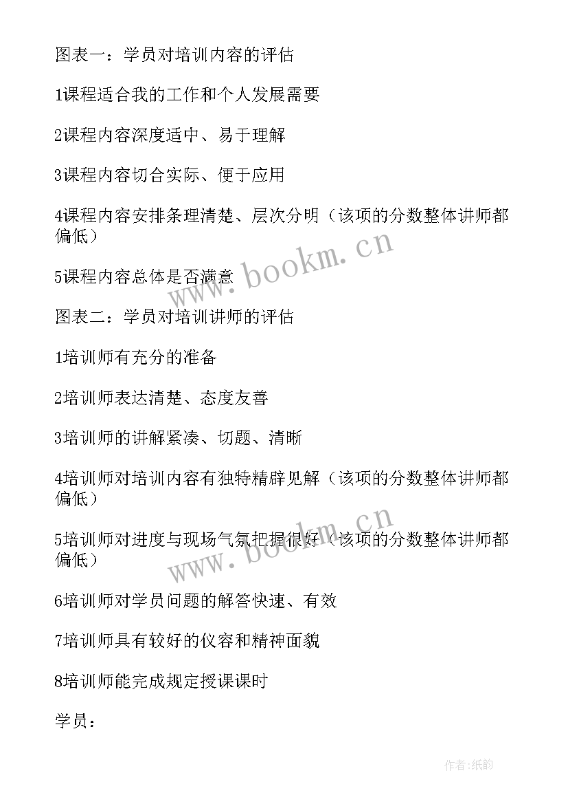 最新培训新员工总结报告 员工培训总结(优质13篇)