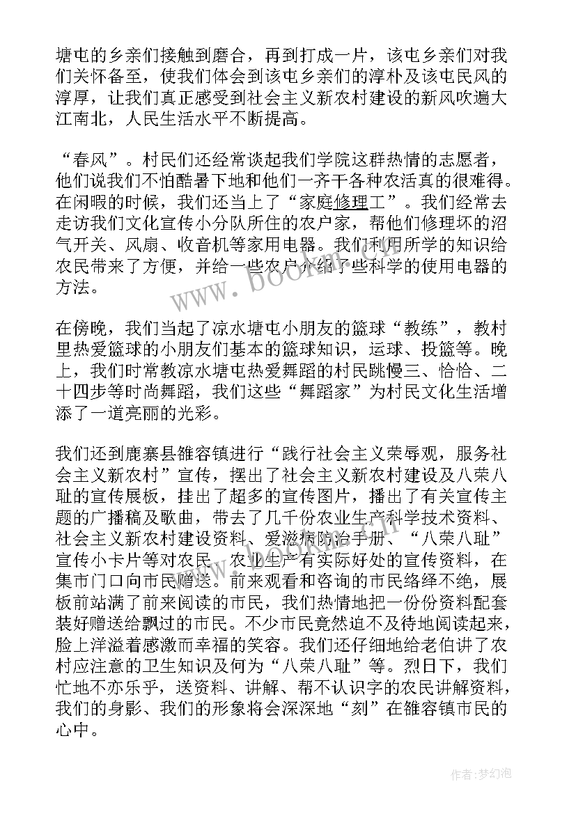 最新大学生暑假三下乡实践调查报告 暑假三下乡社会实践调查报告(模板8篇)