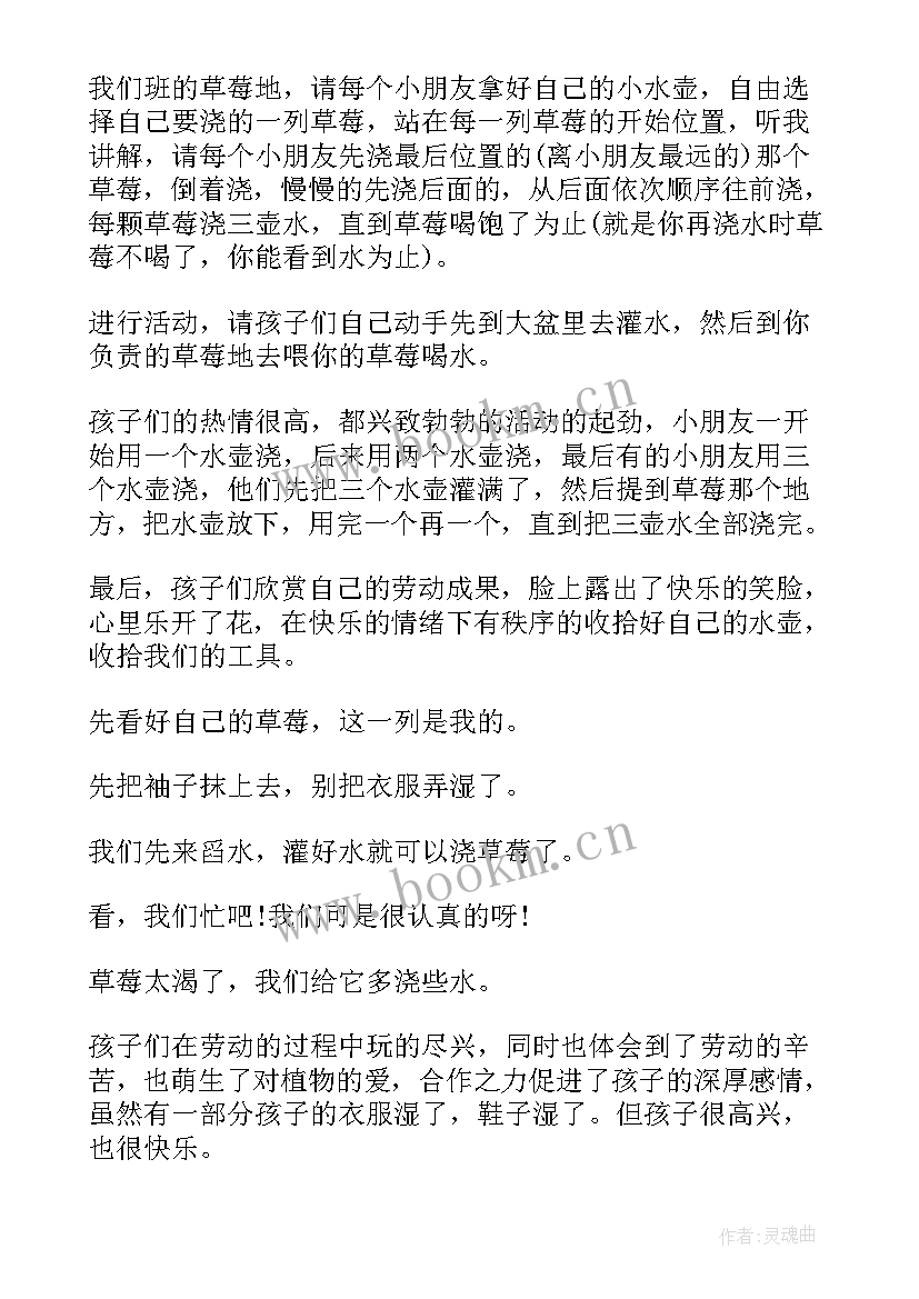 最新劳动节的教案中班教案(大全13篇)