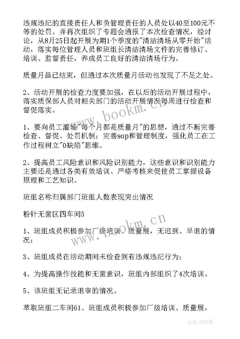 年度质量总结会议记录 质量的年度工作总结(汇总15篇)