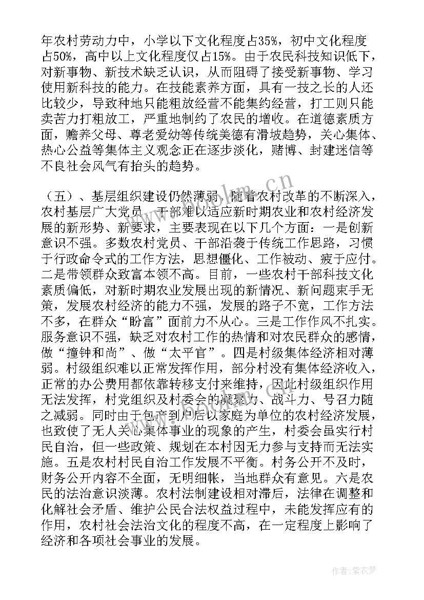 2023年夜经济调查报告 农村经济发展调研报告(通用17篇)