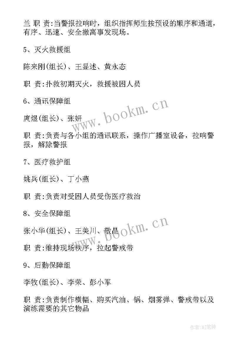 校园消防演练心得体会(模板8篇)