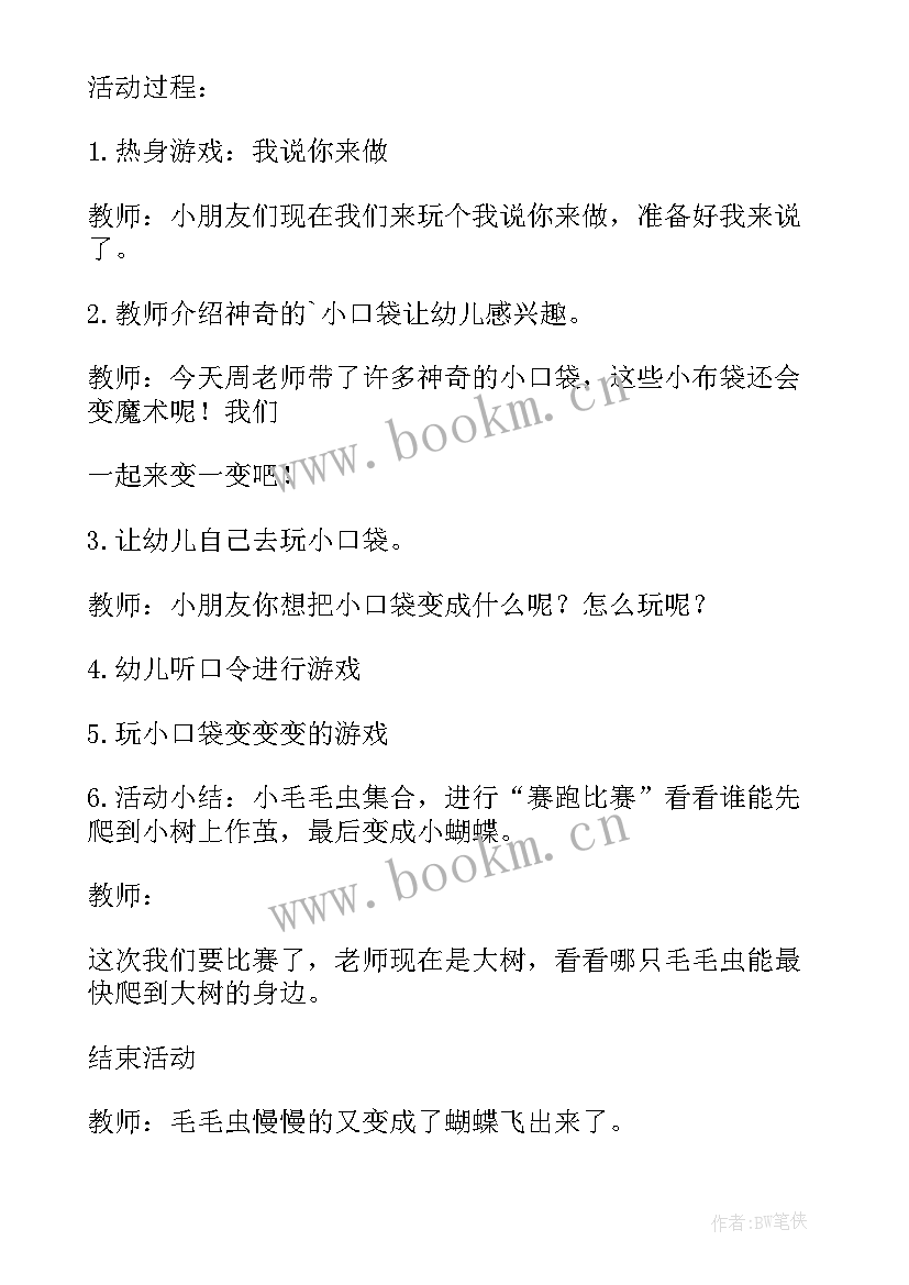 最新神奇的口袋教案及反思(通用8篇)